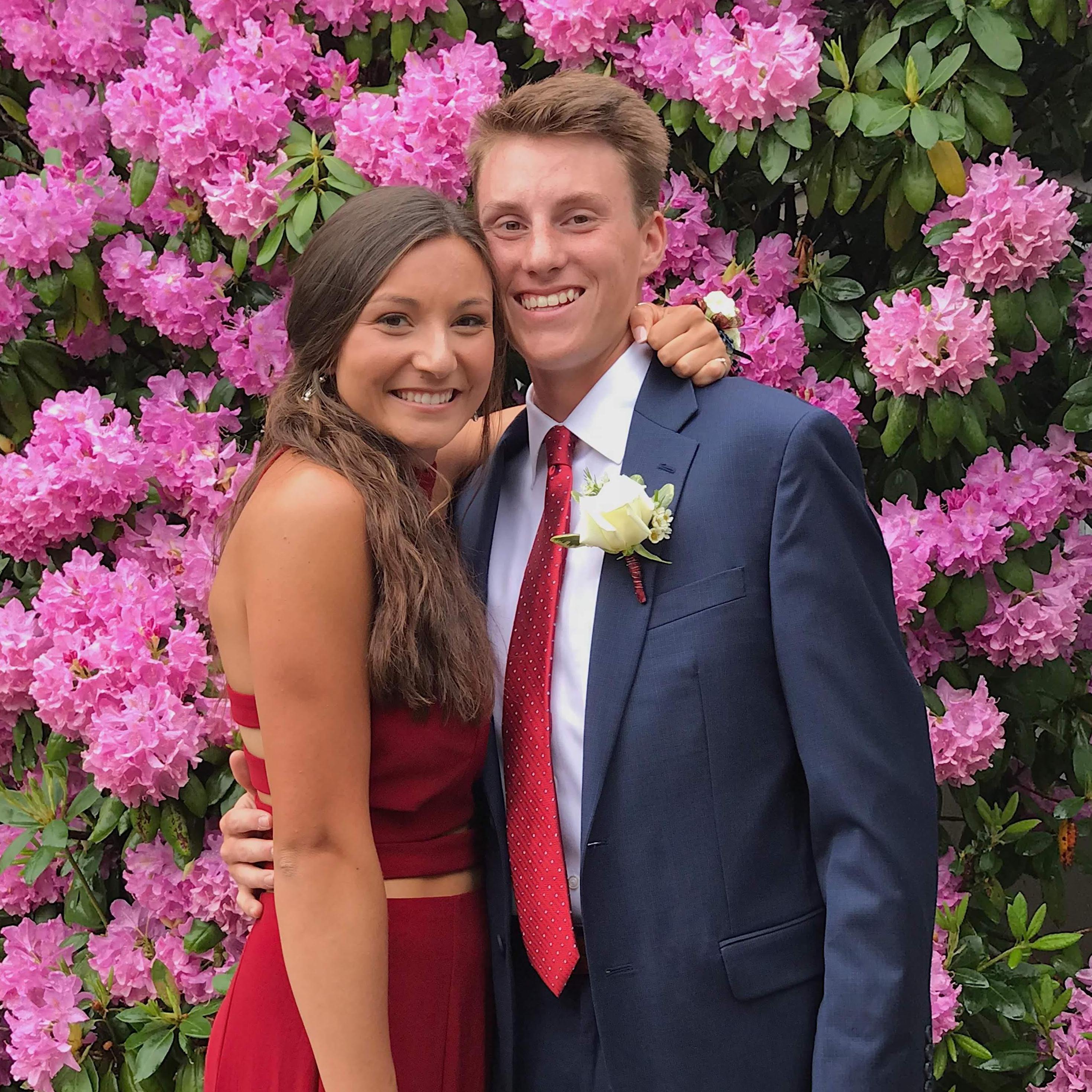 Senior year prom, May 2019
