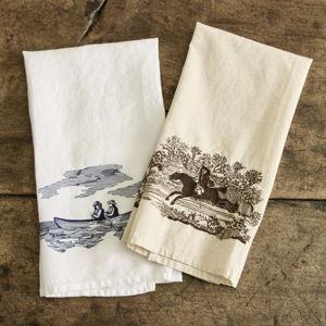 Barquito Embroidered Hand Towel