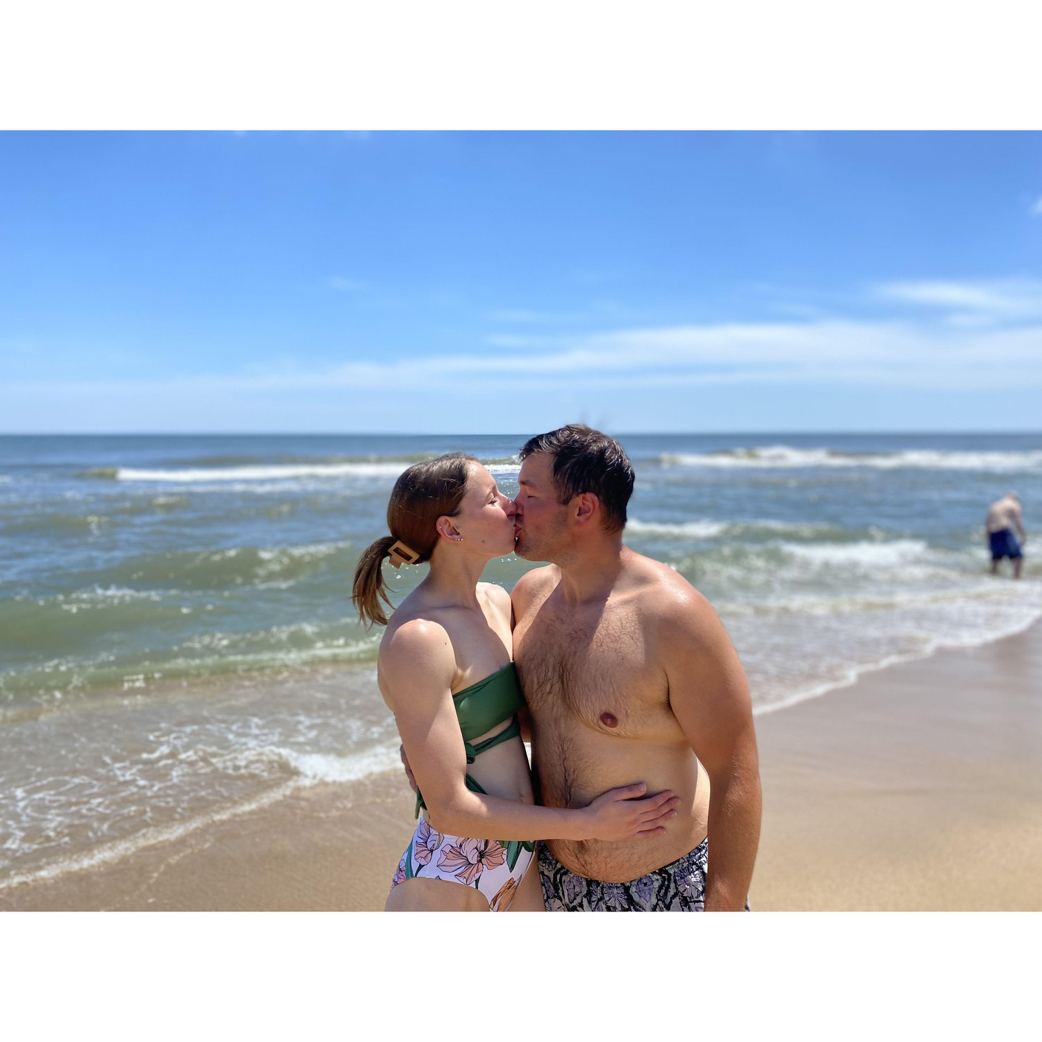 Our first family beach trip together!