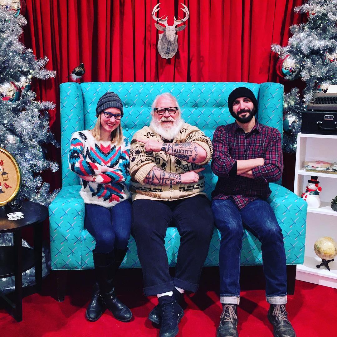 Hipster Santa PDX