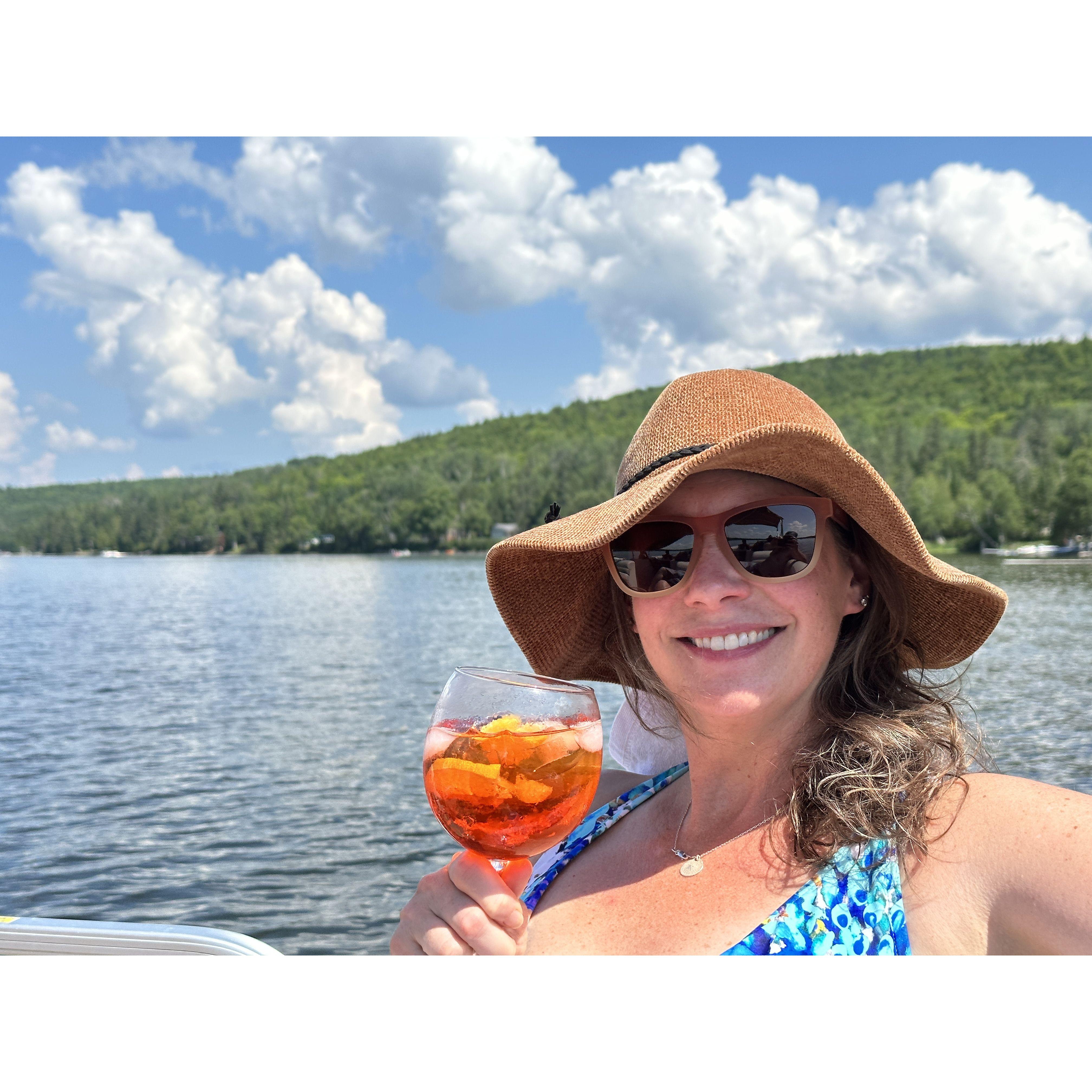 Upta camp on Long Lake