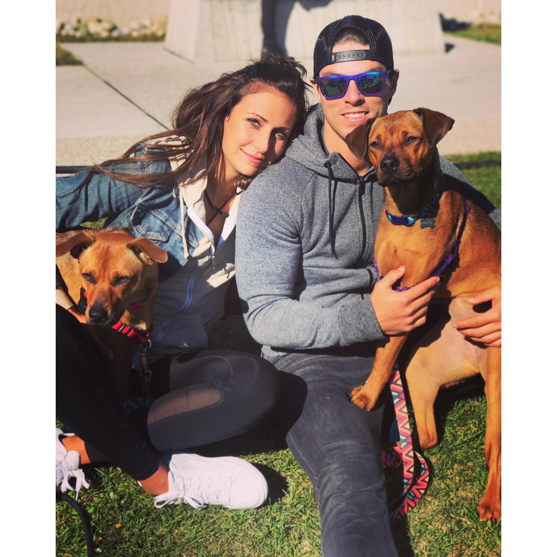 Family pic in Canada