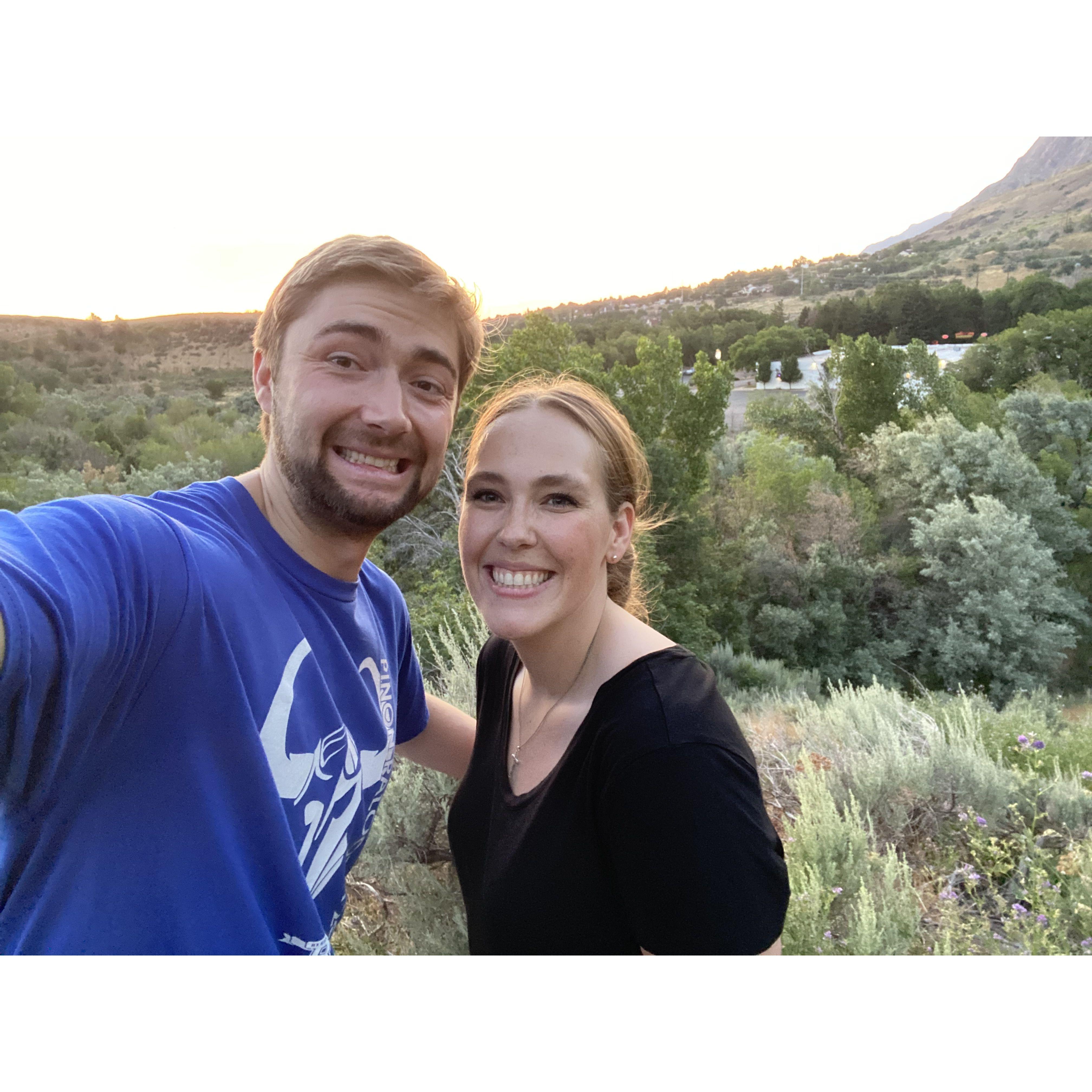 Very first date! This is the date mentioned on the home page where she didn't know it was a date... it was definitely a date. Read the home page "Beau's POV" for accurate accounting of what happened!