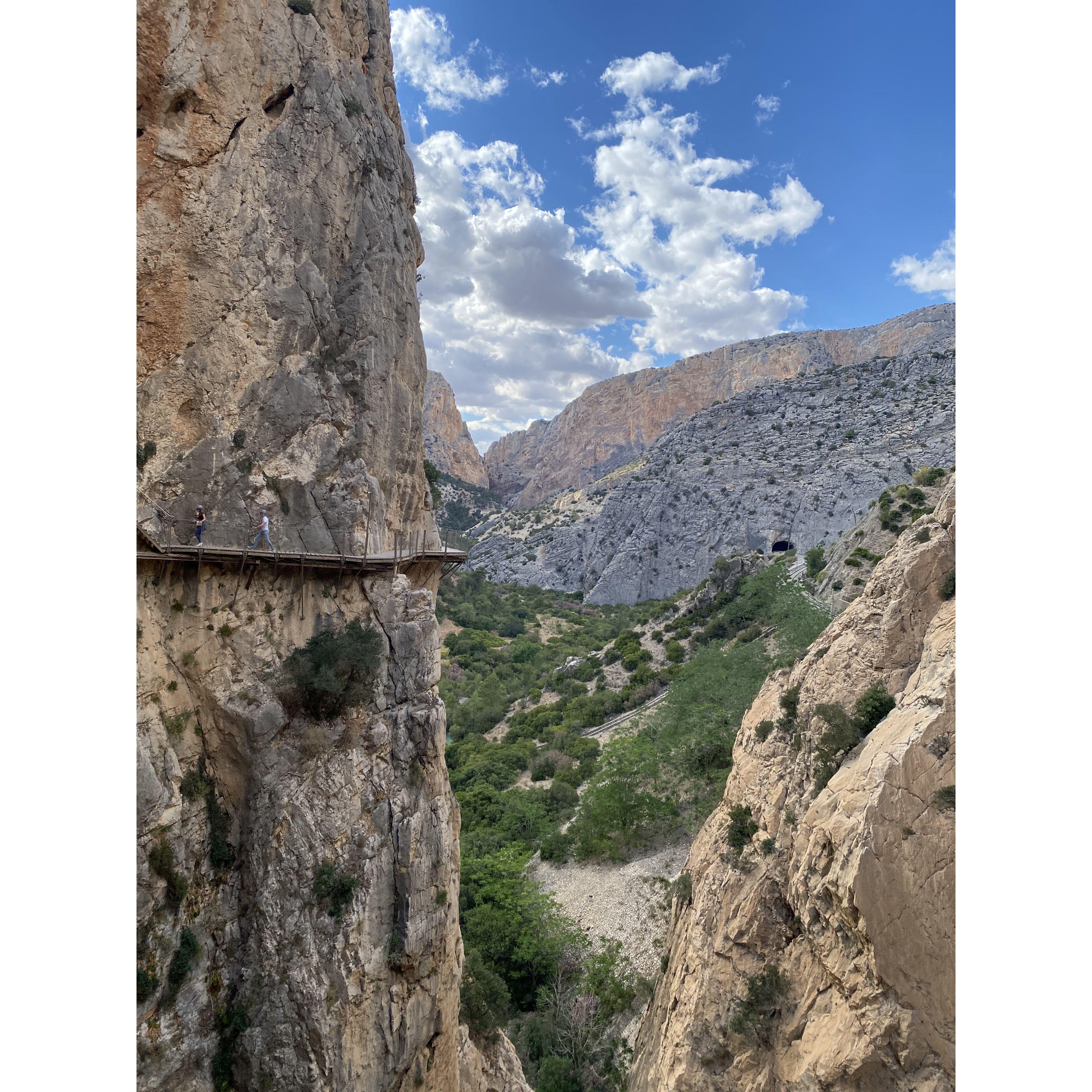 Looking back on el Caminito