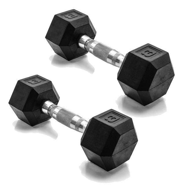 CAP Barbell Coated Dumbbell Weight | Multiple Options Pairs & Sets