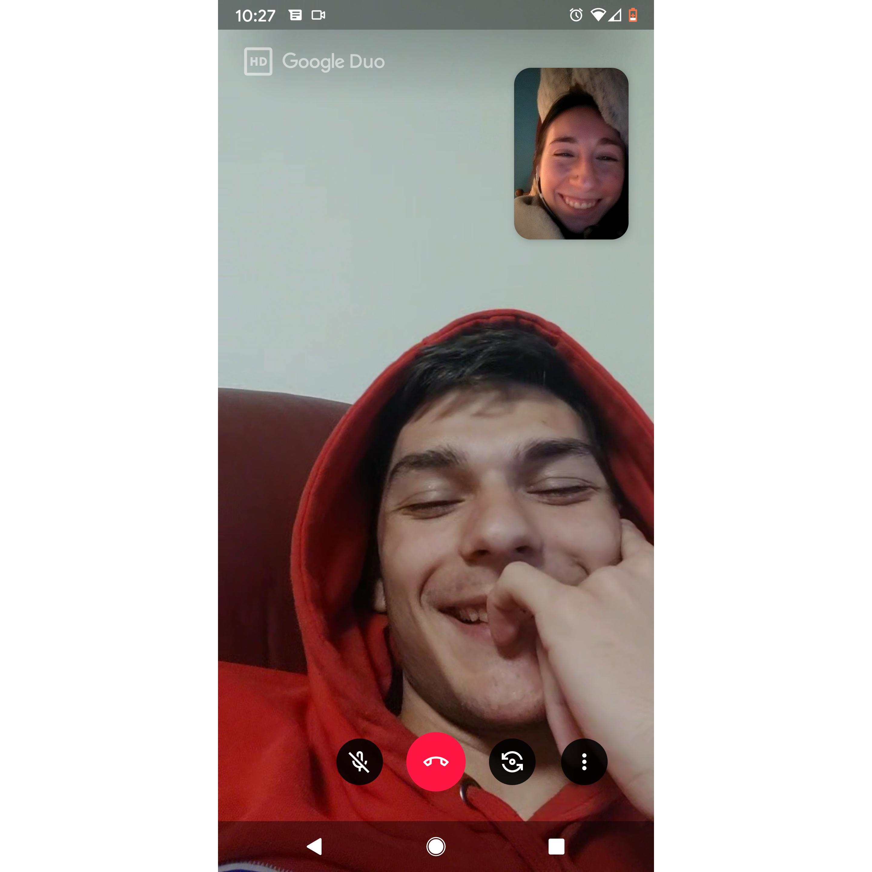 Our weekly FaceTime dates