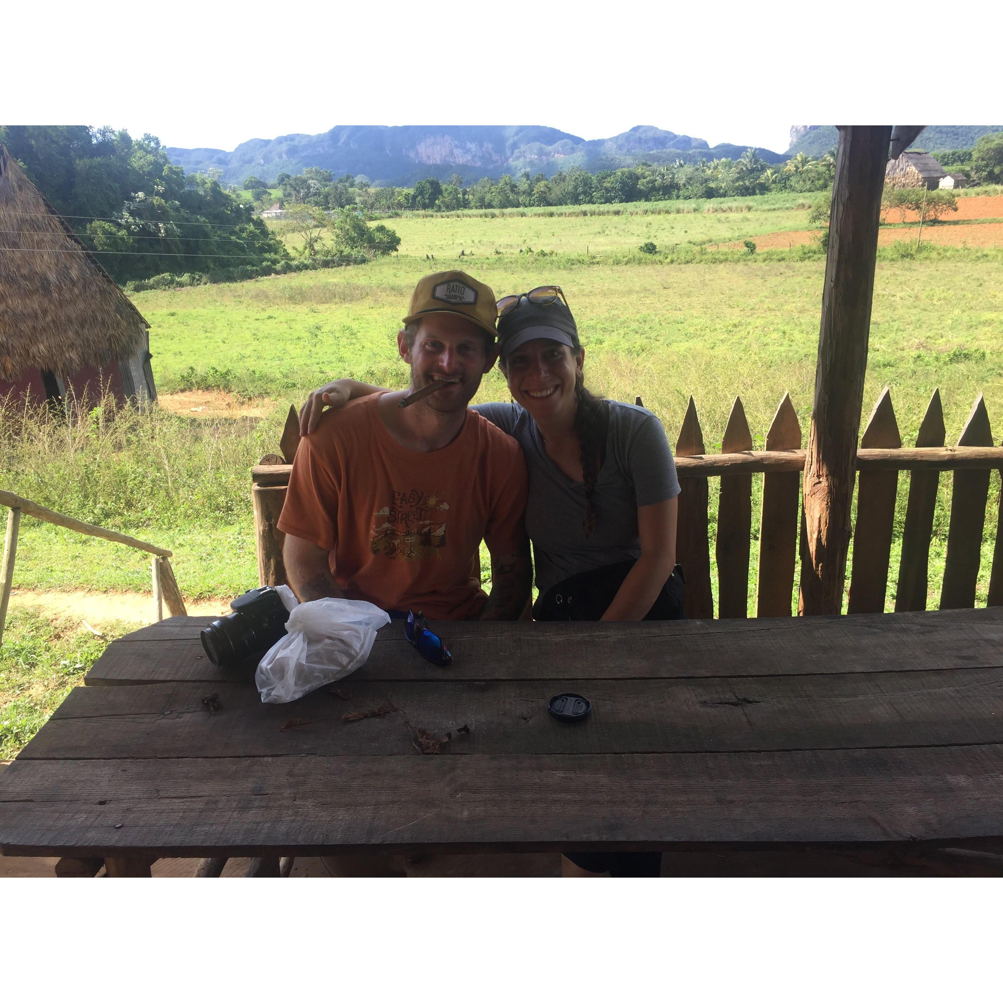 Learning about Cigars in Cuba