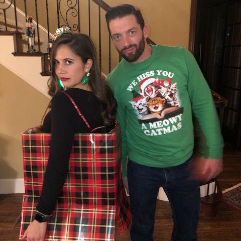 December 2019 - Our first Christmas and the picture we used to announce our relationship on social media.