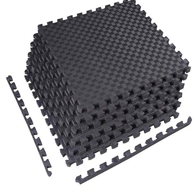 BalanceFrom Puzzle Exercise Mat with EVA Foam Interlocking Tiles