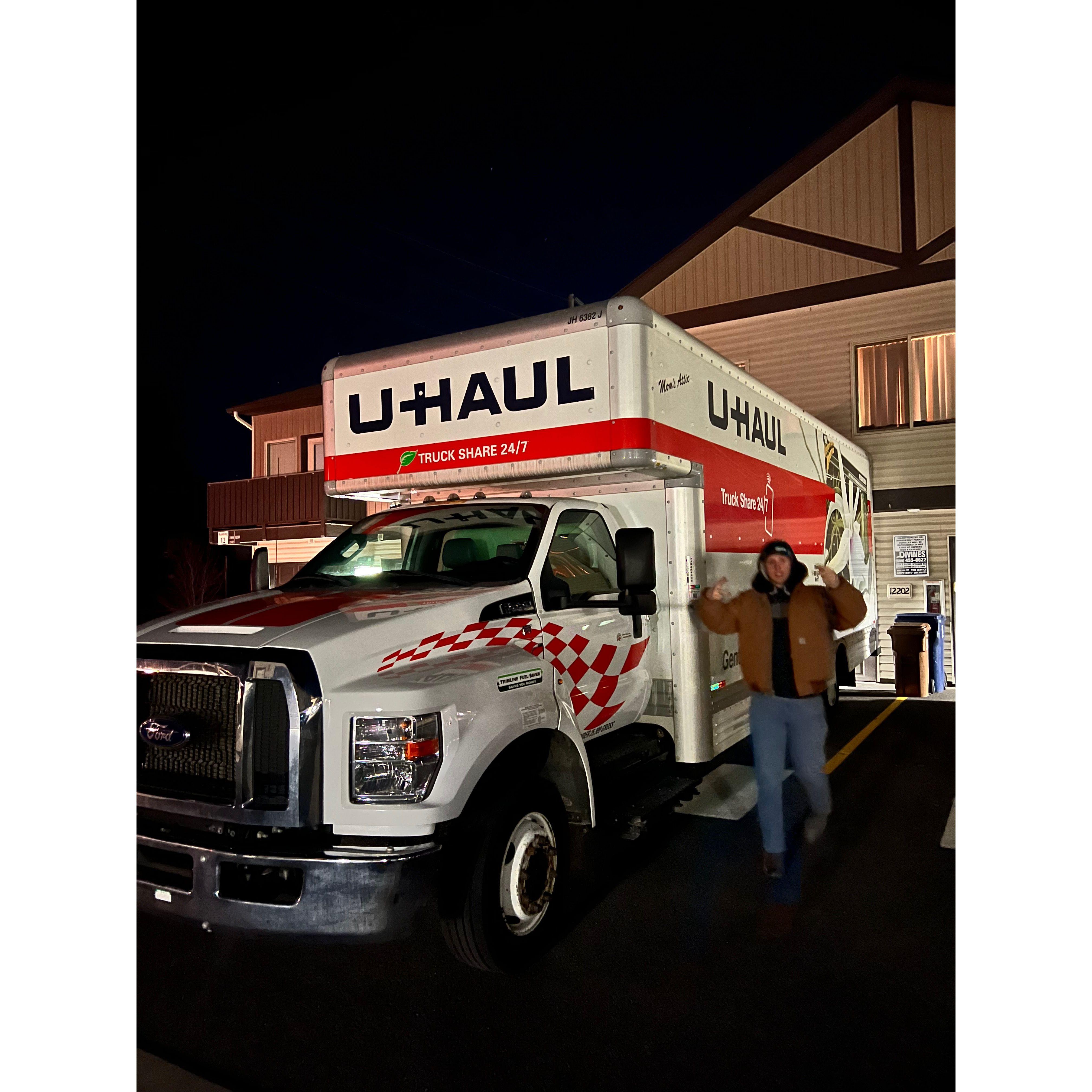 Moving from Spokane back to the West Side!