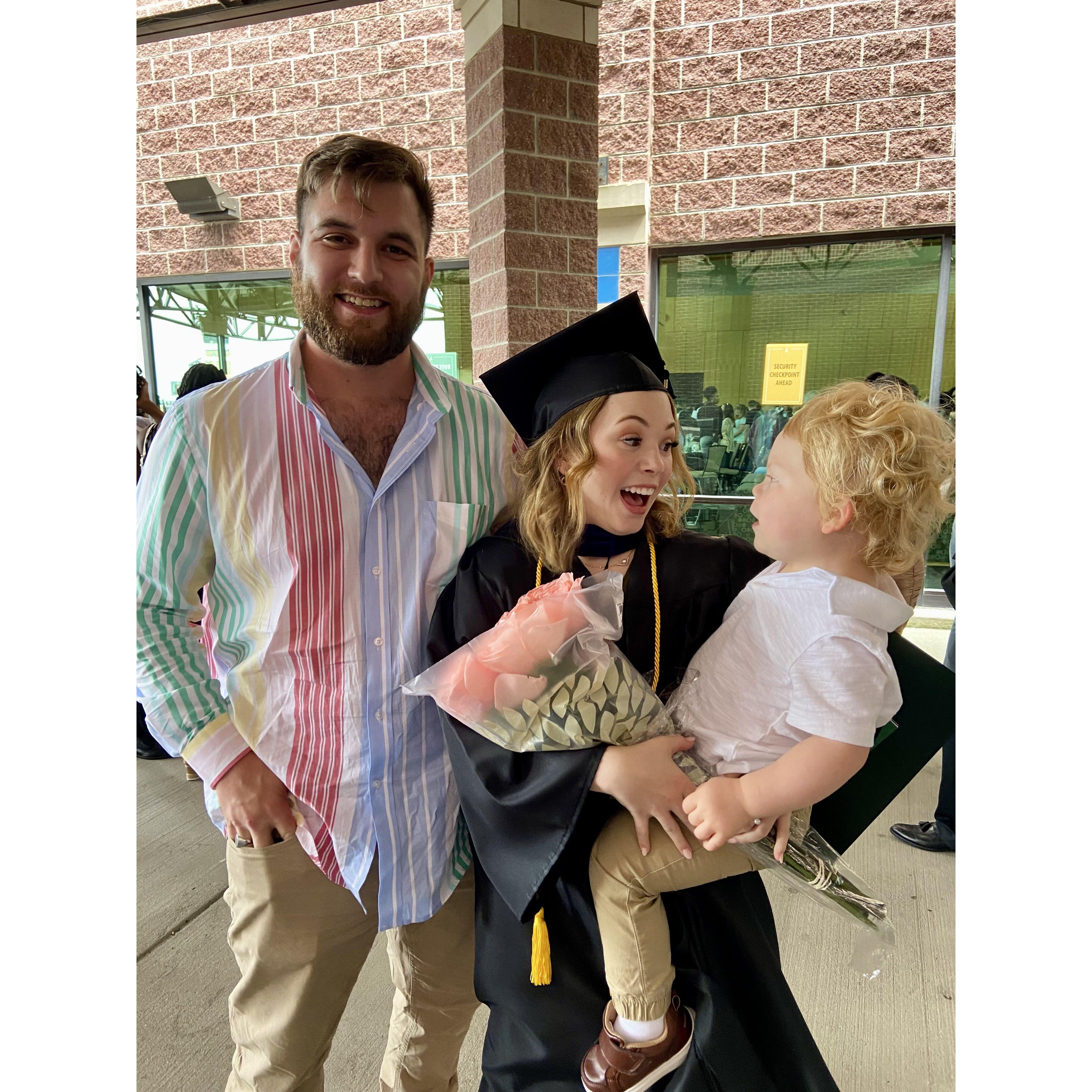 Madeline's graduation in May 2024