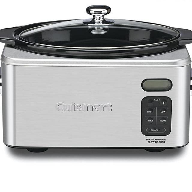 Cuisinart PSC-650 Stainless Steel 6-1/2-Quart Programmable Slow Cooker