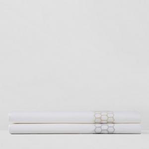 Matouk Liana Flat Sheet, Full/Queen