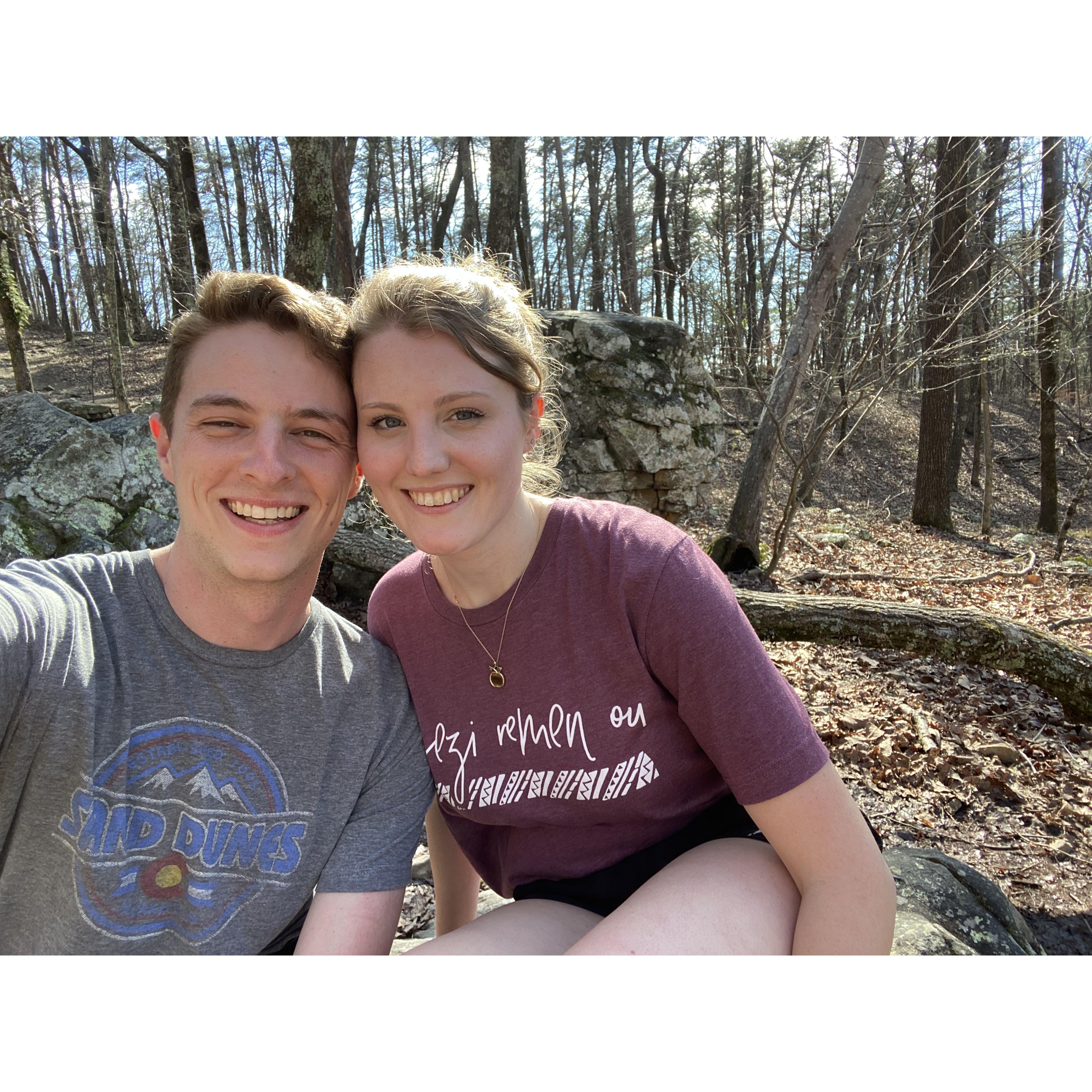 Spring Break 2022 🌿 first hiking trip together