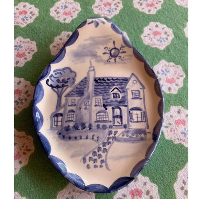 Personalized Ceramic Spoonrest - LeMans Tower