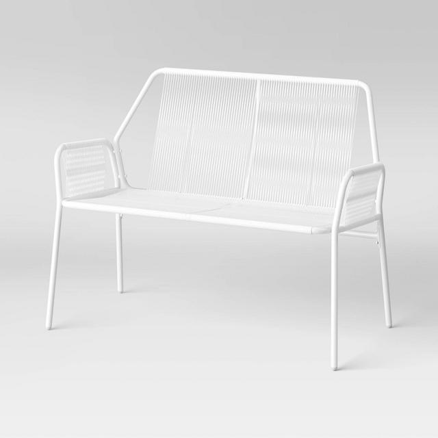 Fisher Patio Loveseat - White - Project 62™