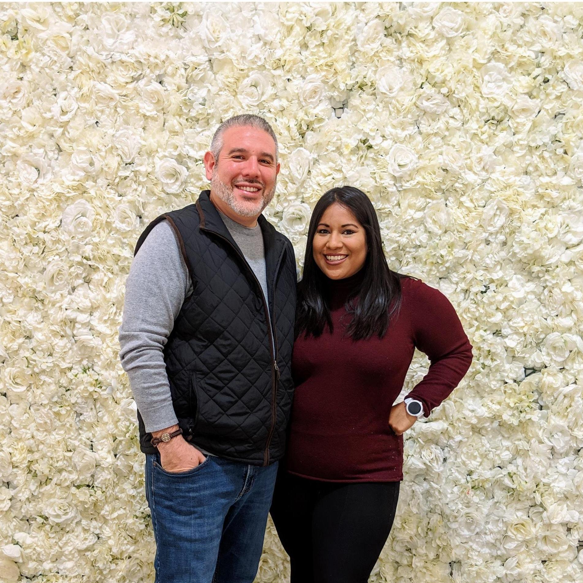 Flower wall visit!