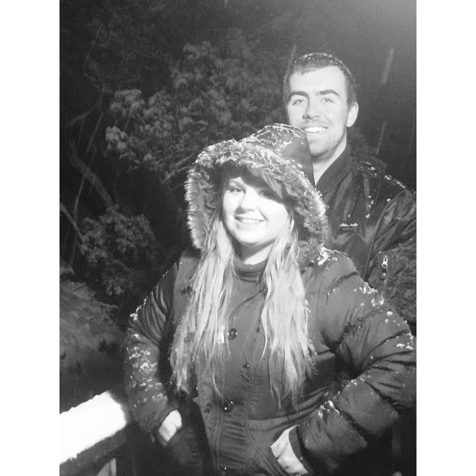 Our first snow