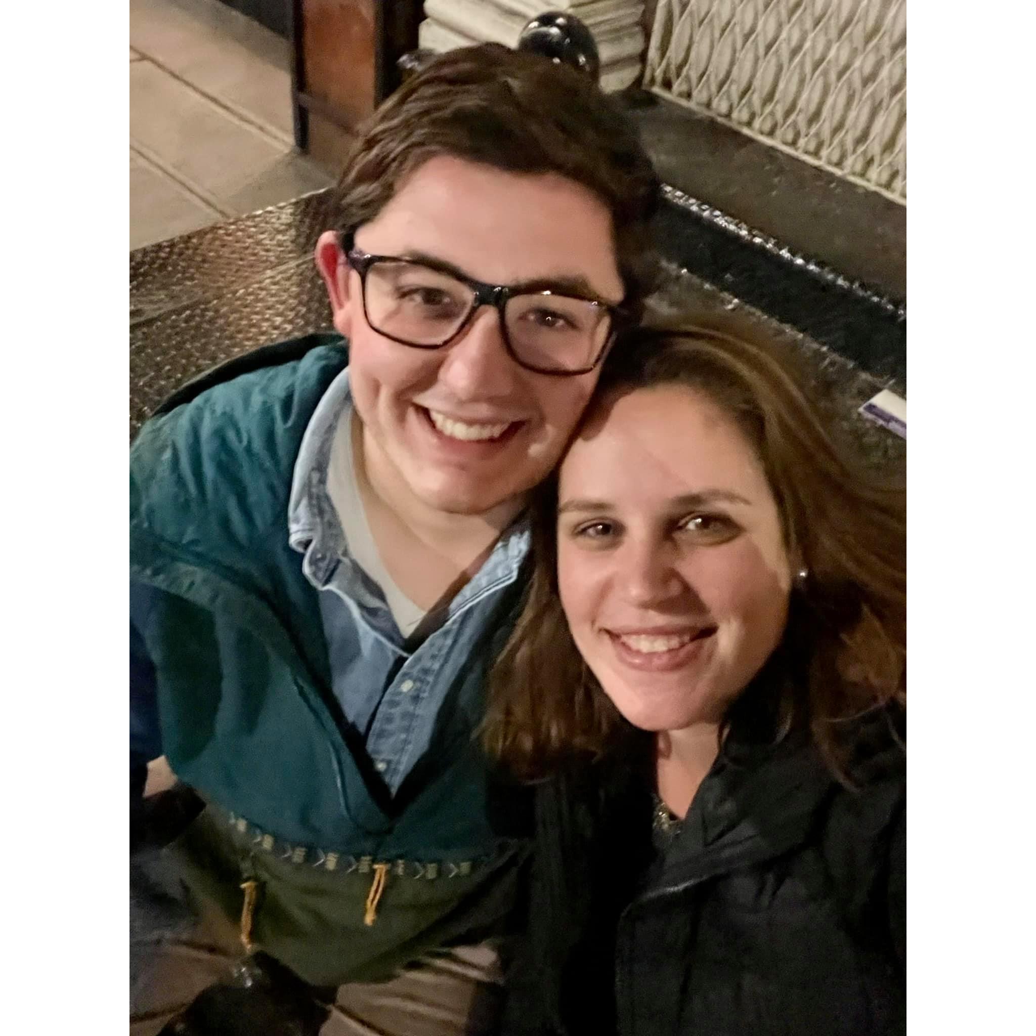 This photo was sponsored by airplane bottles on a stoop in NYC 2021