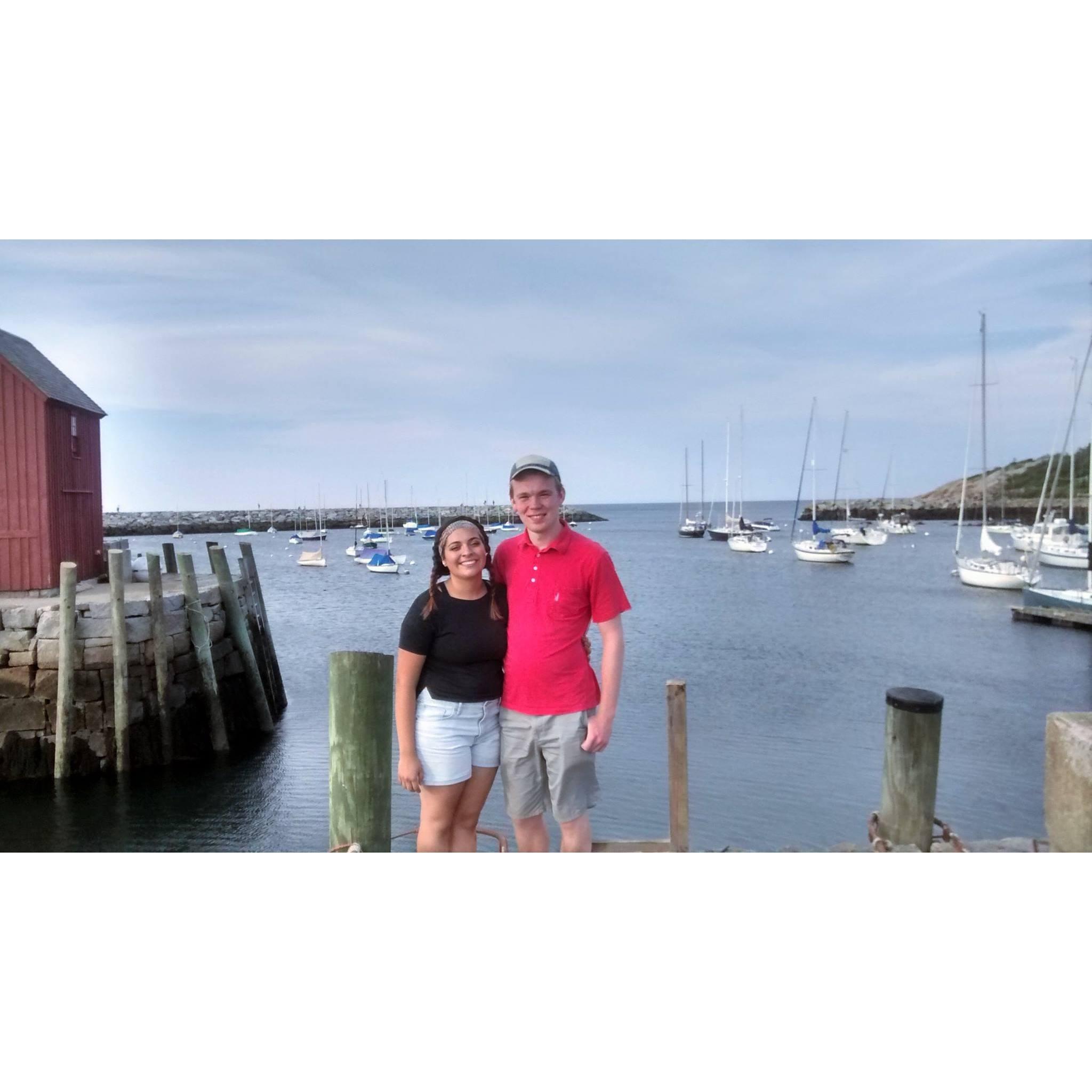 Jackie's first trip to Massachusetts