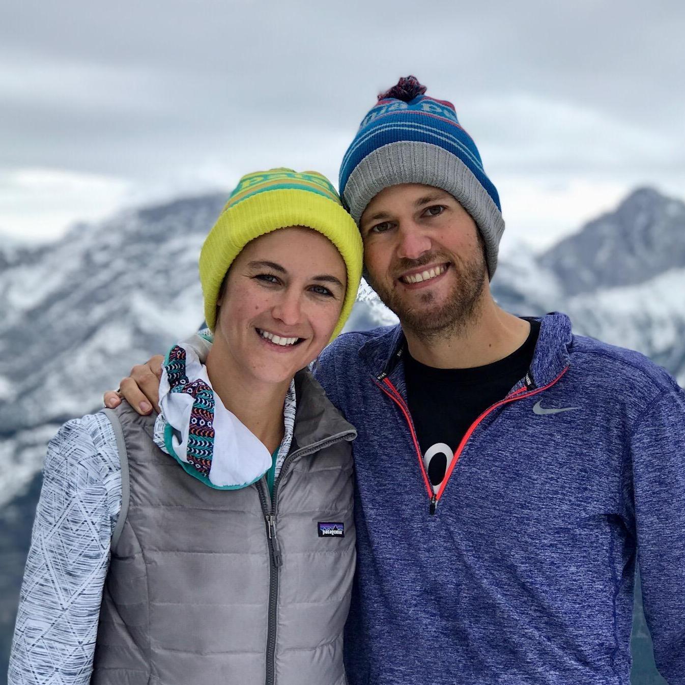 On top of a mountain. The only place Georgia will tolerate being around snow.