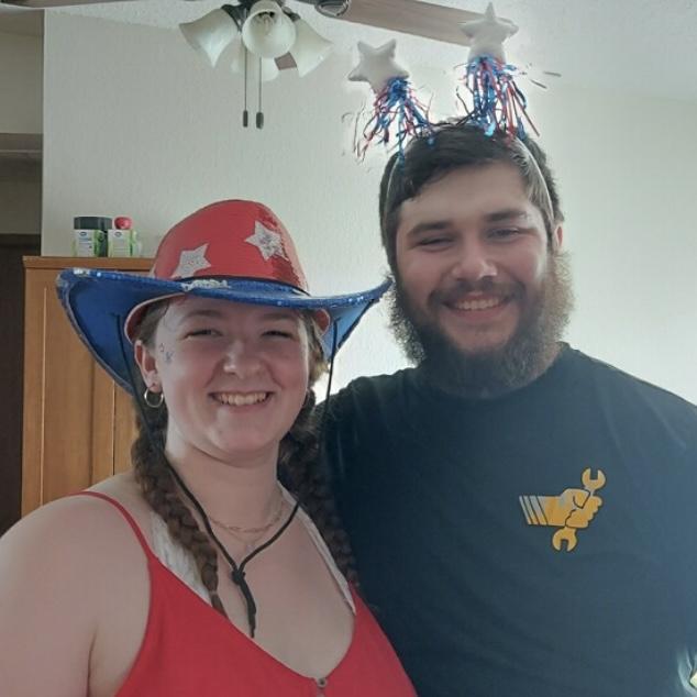 First 4th of July at my mom’s house!
