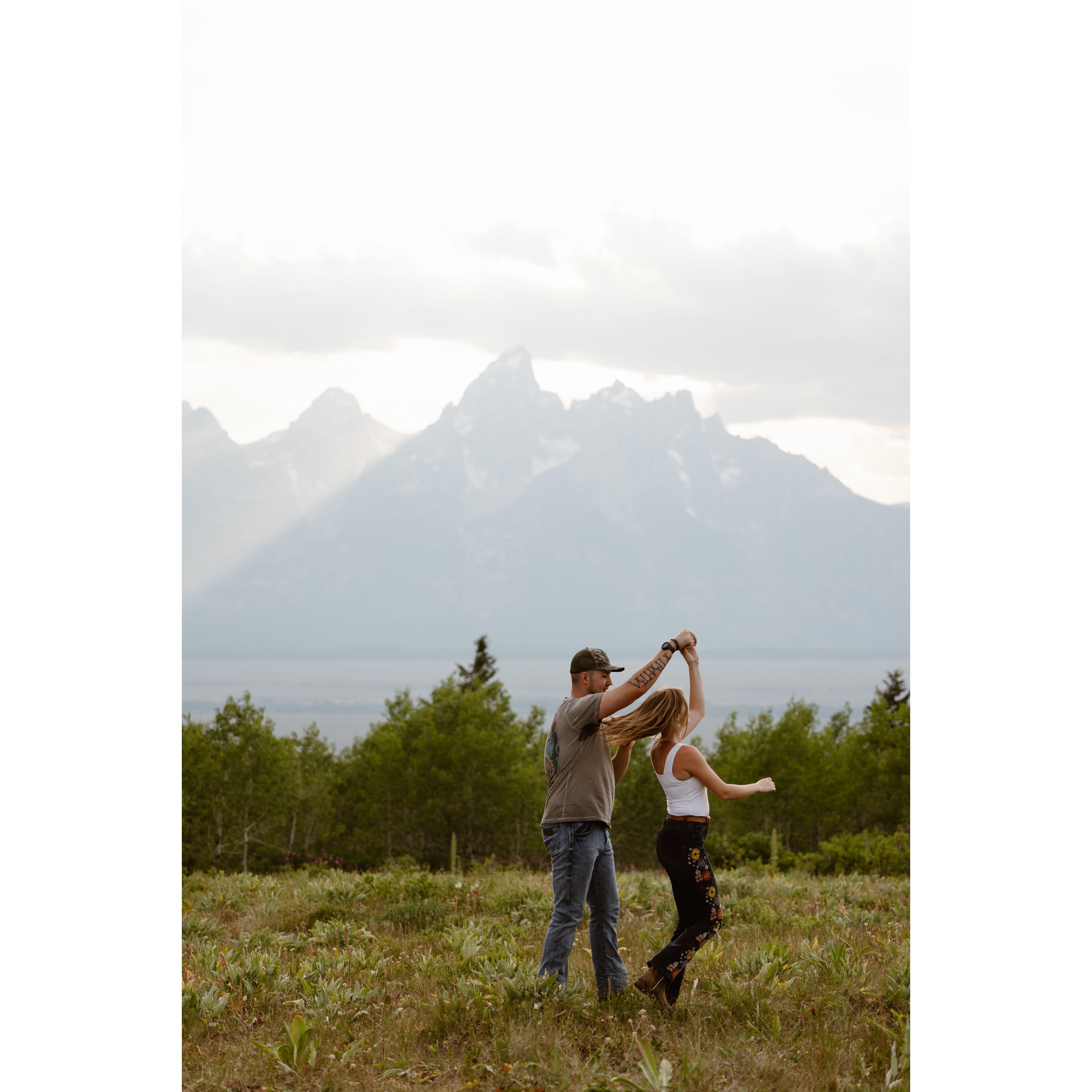 we both have two left feet