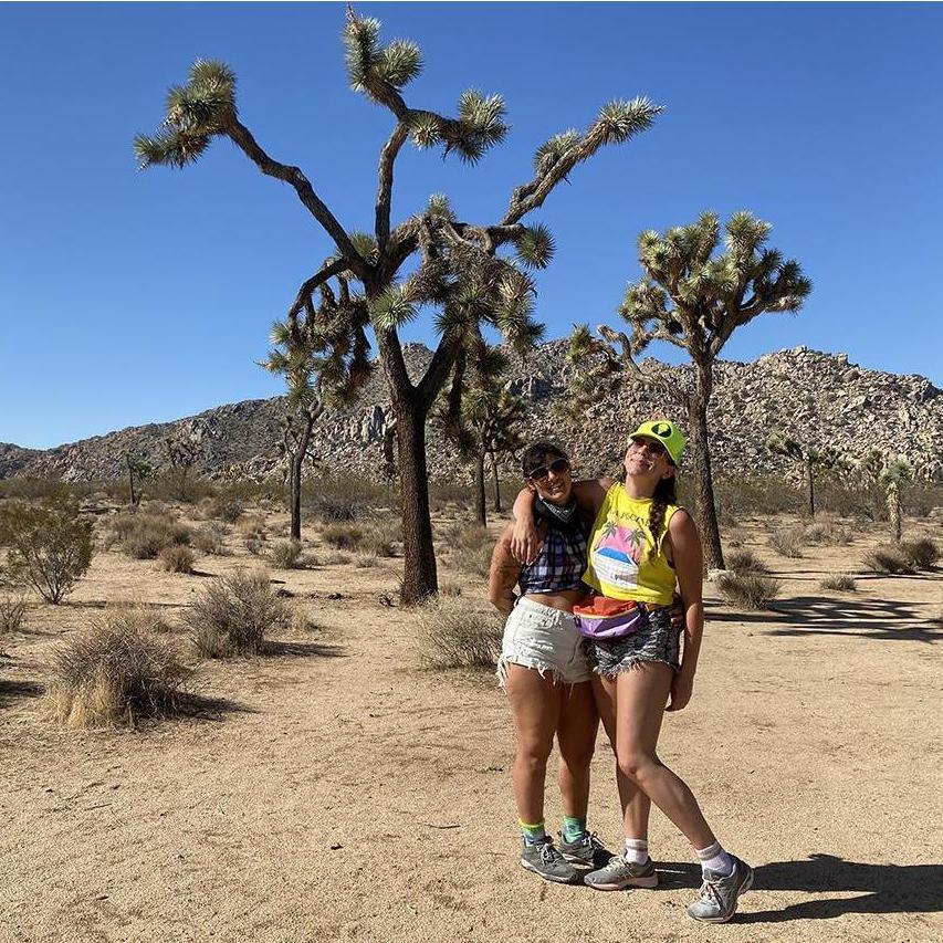 visiting joshua tree was on both of our bucket lists!