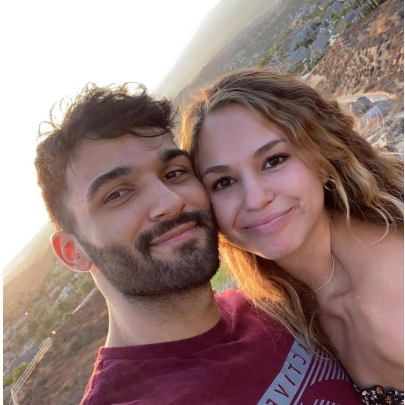 Our first photo together!