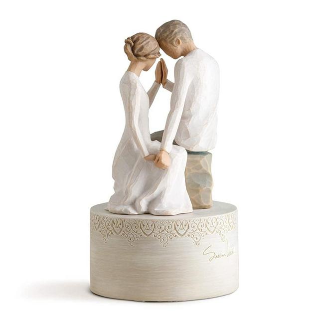 Willow Tree Around You Musical, Sculpted Hand-Painted Musical Figure