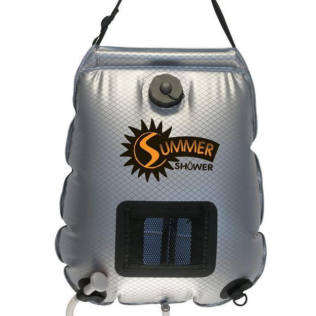 Advanced Elements Summer Solar Shower - Portable Solar Camp Shower kit - 2.5 Gallon to 10 Gallon