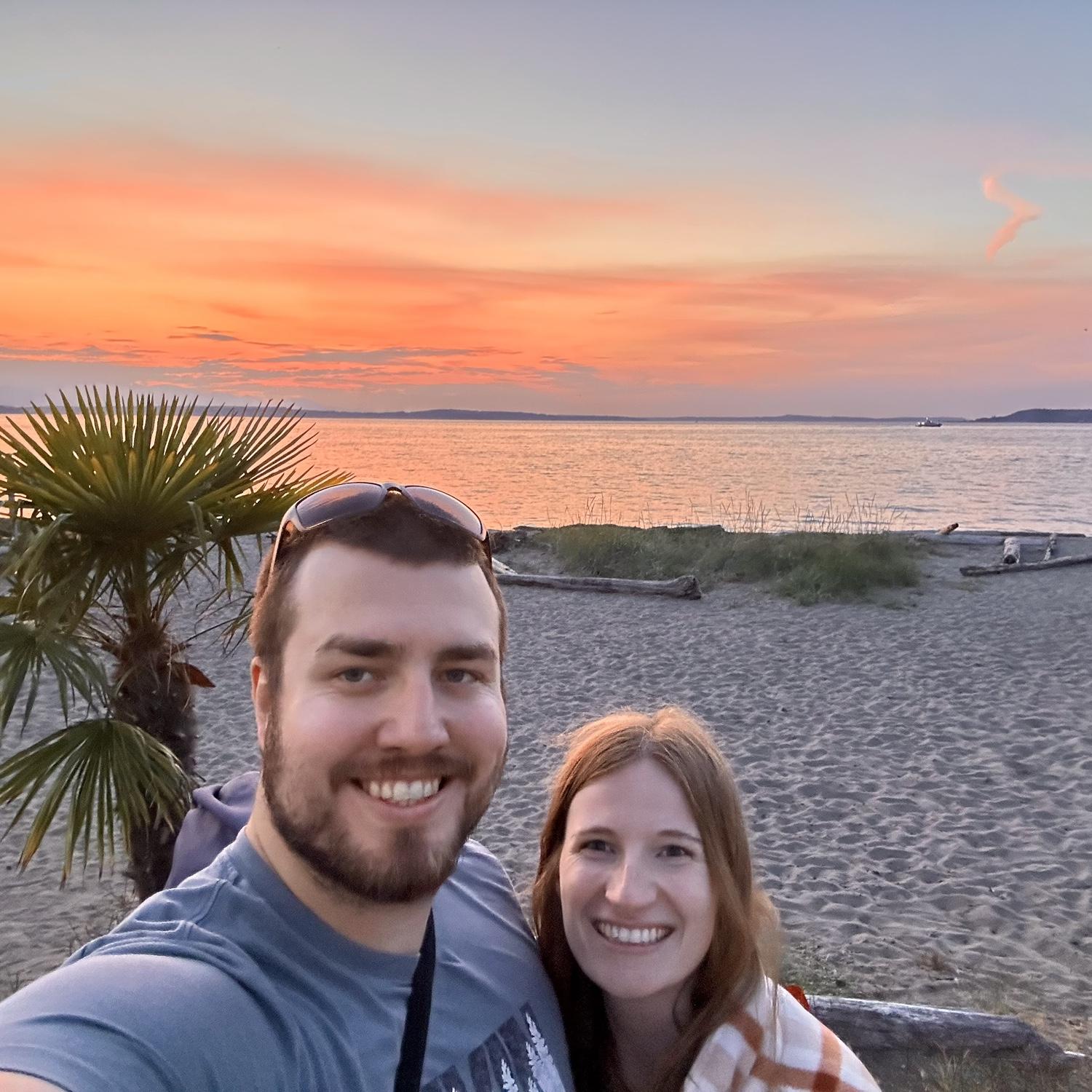 One of many of Alki’s sunsets shared