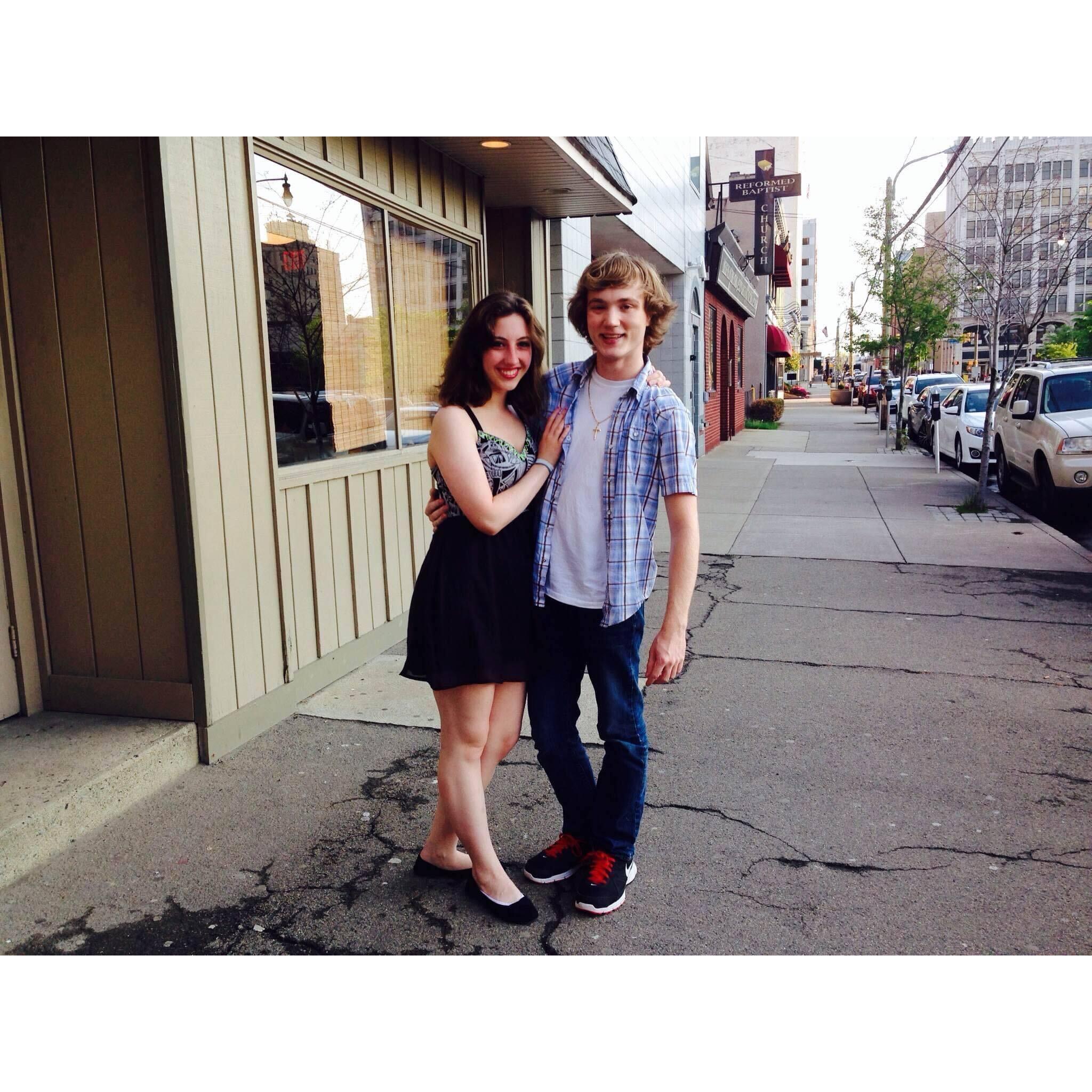 Scranton - May 2014:
First semester of college down!