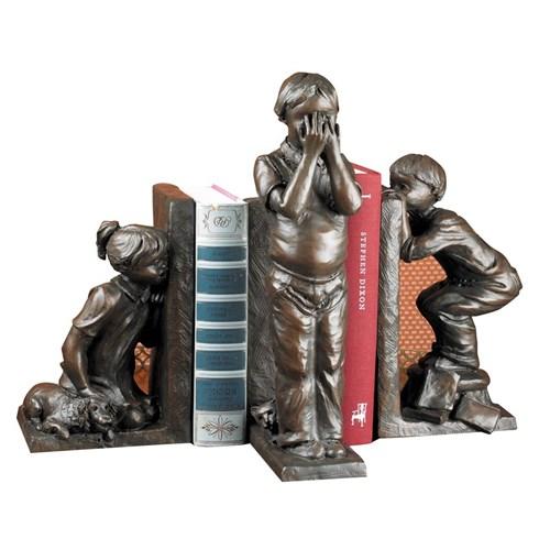 Hide and Seek Bookends 3 Piece Set