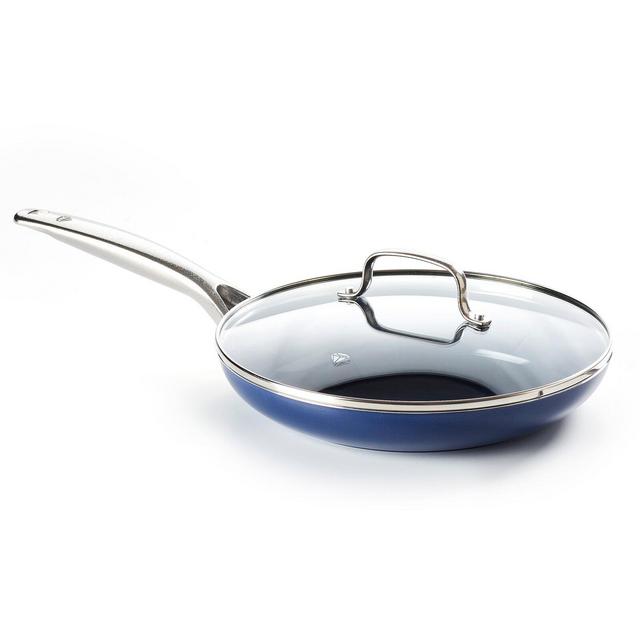 Blue Diamond Blue Diamond Toxin-Free Ceramic 12" Non-Stick Frying Pan with Lid