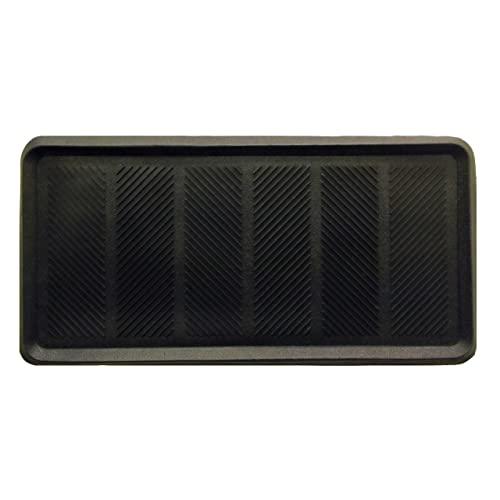 Iron Gate - Heavy Duty Big Foot Boot Tray Door Mat 16x32 - Indoor or Outdoor Use - Multi Purpose - 100% Rubber Construction - Entryway, Garage, Pets, Painting Projects, Clean Ups