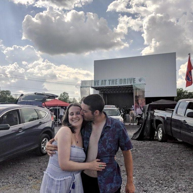 Aqueous Drive-In show during the pandemic