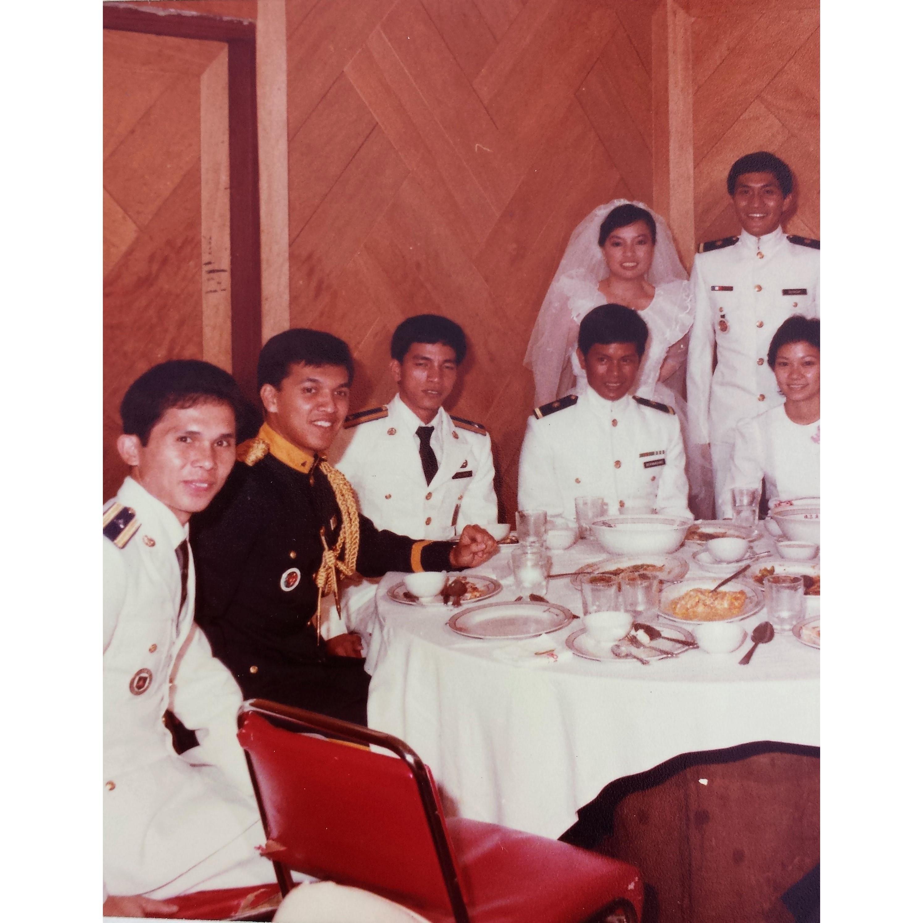 Some of our wedding sponsors, 1984.