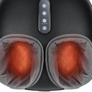 Medcursor Foot Massager with Heat - Shiatsu Feet Massage Machine Delivers Relief for Tired Muscles & Plantar, Deep Kneading Therapy, Multi-Level Settings for Home, Office Use, Size up to 13"
