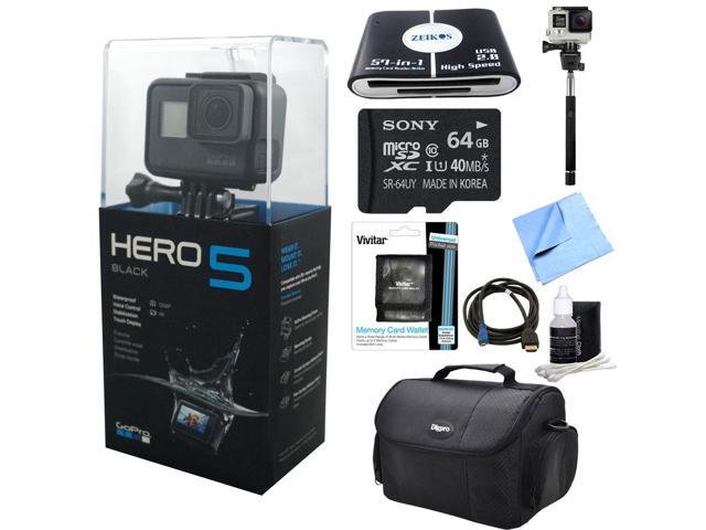 GoPro HERO5 Black Edition Action Camera Ready For Adventure Kit