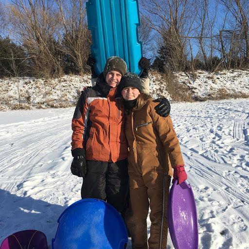 Sledding in Nebraska