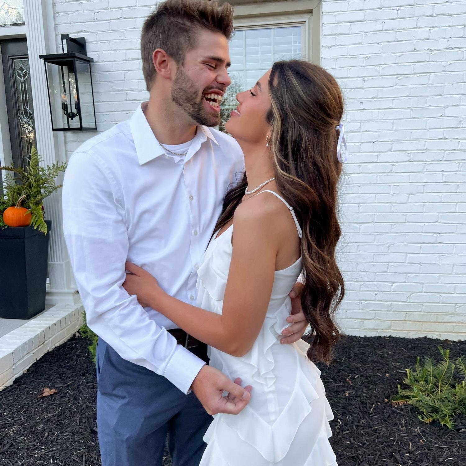Our engagement party🤍💍