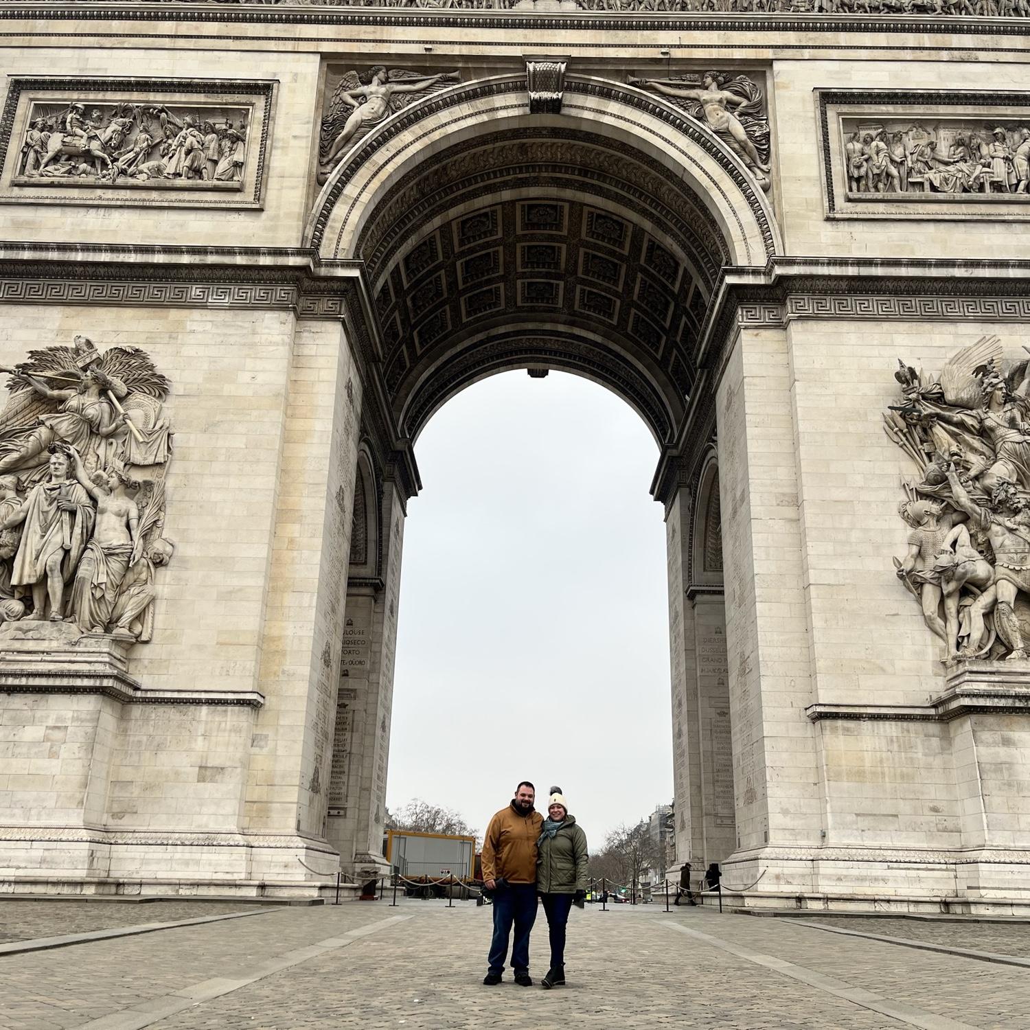 Us vs arc de triumph