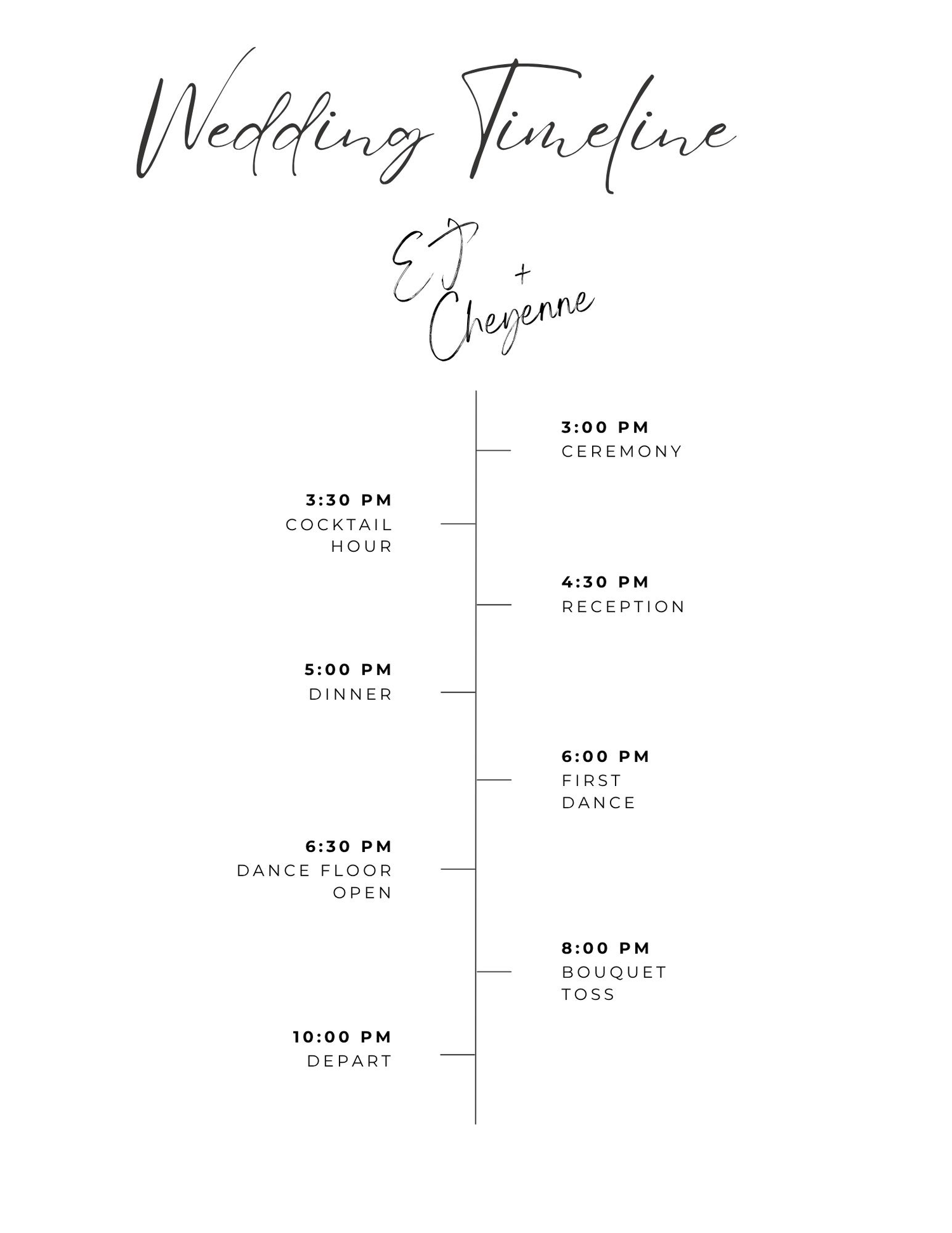 The Wedding Website of Cheyenne Lehmkuhl and EJ Boot