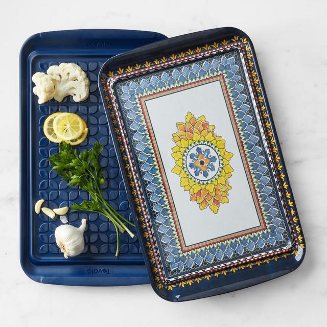 Williams Sonoma Prep Tray, Set of 2, Sicily