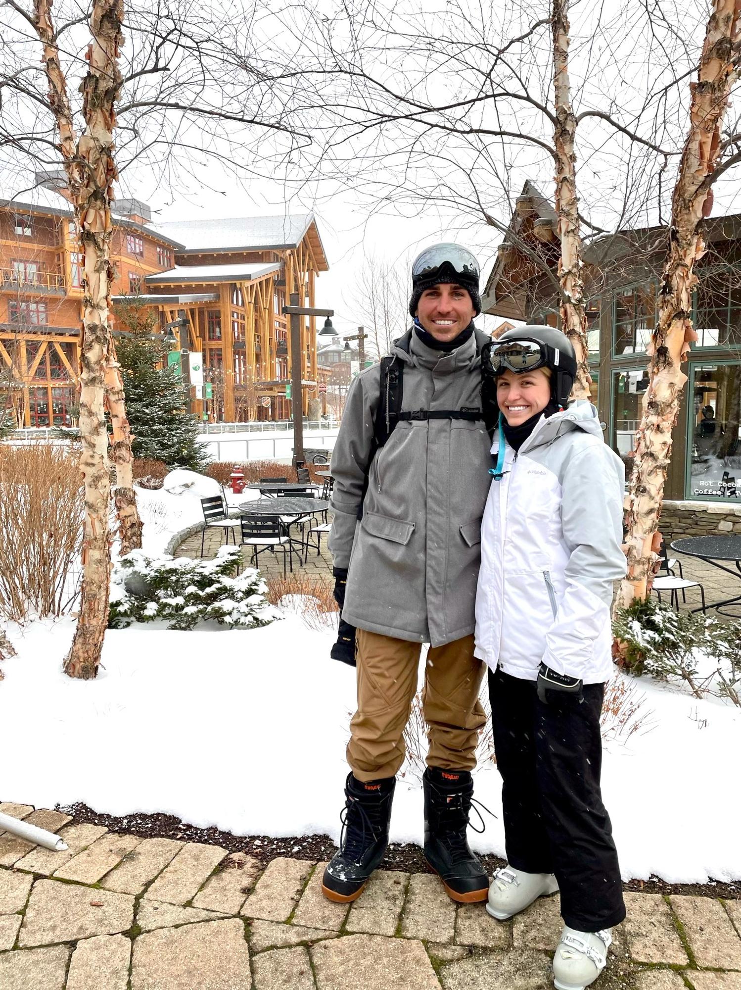 Skiing in Stowe, VT!