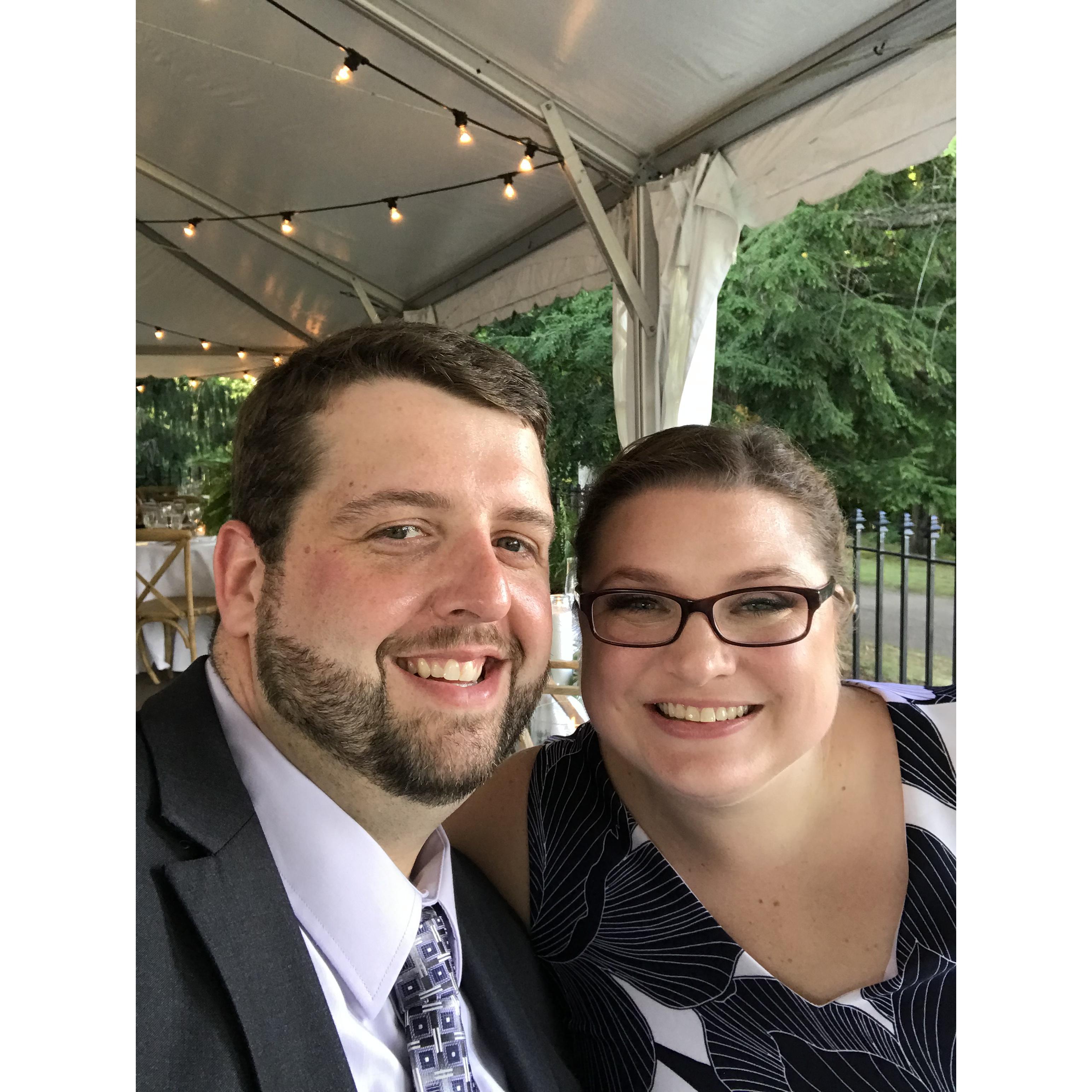 So while being together we attended many weddings together- this being the first one! Cousin Hollie and Casey’s Wedding!