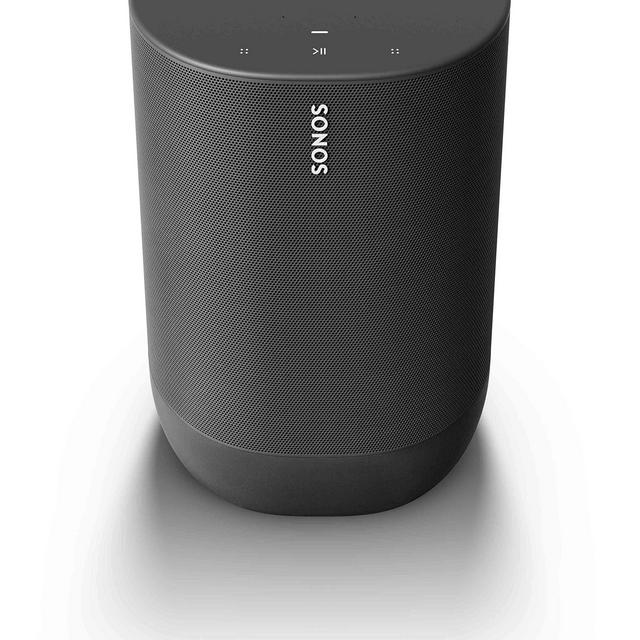 Sonos Move - Battery-powered Smart Speaker, Wi-Fi and Bluetooth with Alexa built-in - Black​​​​​​​