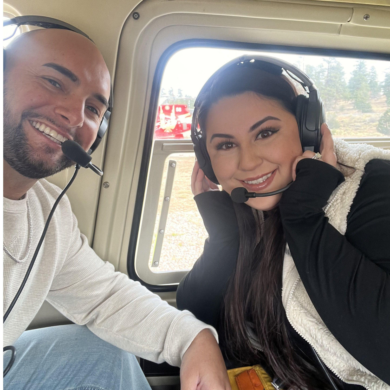 Helicopter ride over the Grand Canyon!