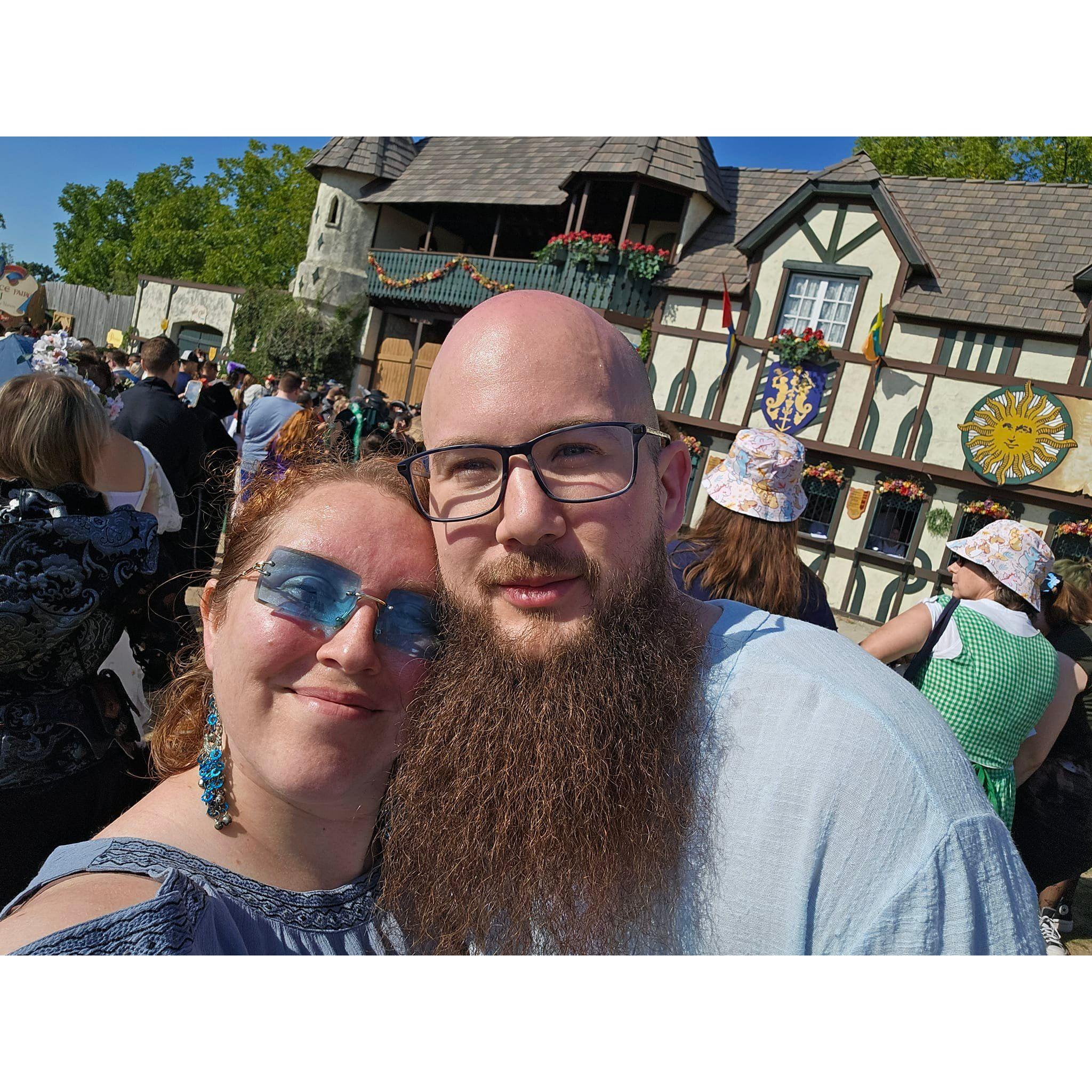 Josh's first renfaire!
